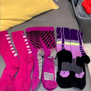 Variation of women’s basketball socks!!